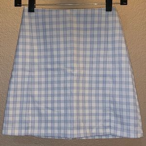 Plaid skirt (never worn)
